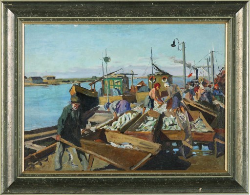 Андронов Анатолий Фёдорович. Рыбный базар